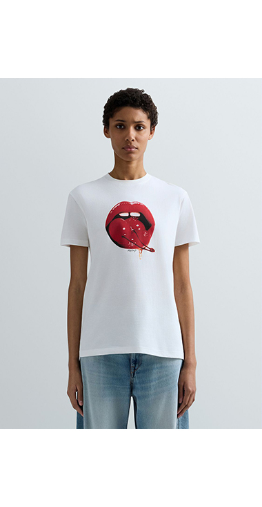 コットンジャージーPOP ART Tシャツ